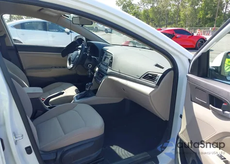 2018 Hyundai Elantra Se from USA, damaged, VIN 5NPD74LF4JH341703